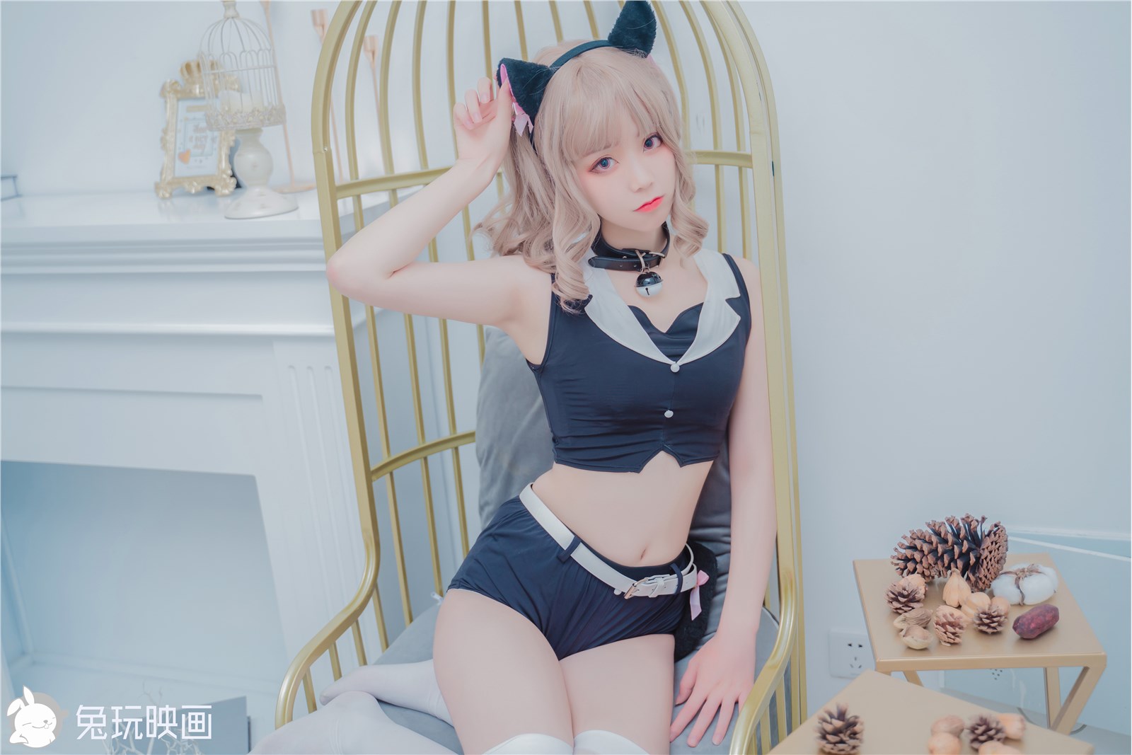 Rabbit Playing with Imagery VOL.070 Cute Meow Girlfriend(6)